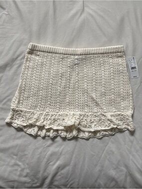 Crochet Mini Skirt